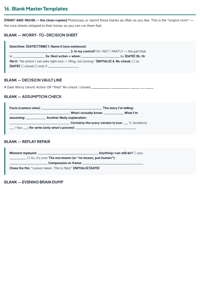 Everything Vault — sample page 2