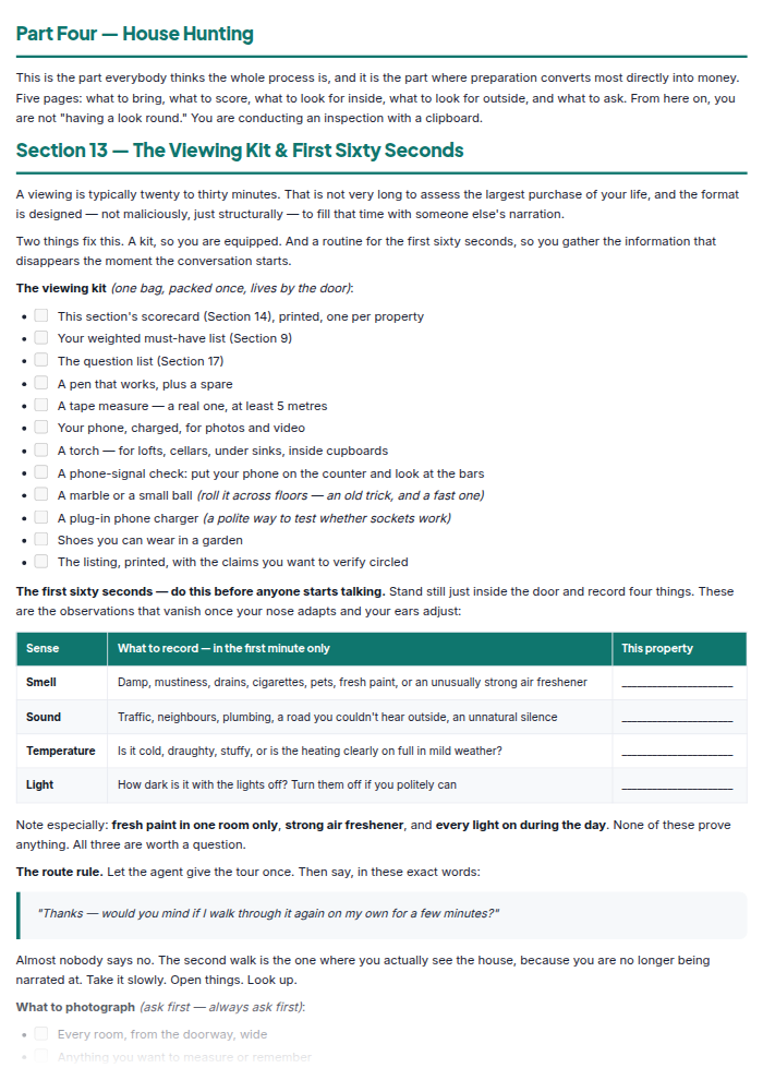Home Buying Checklist & First-Time Buyer Workbook (PDF) — sample page 2